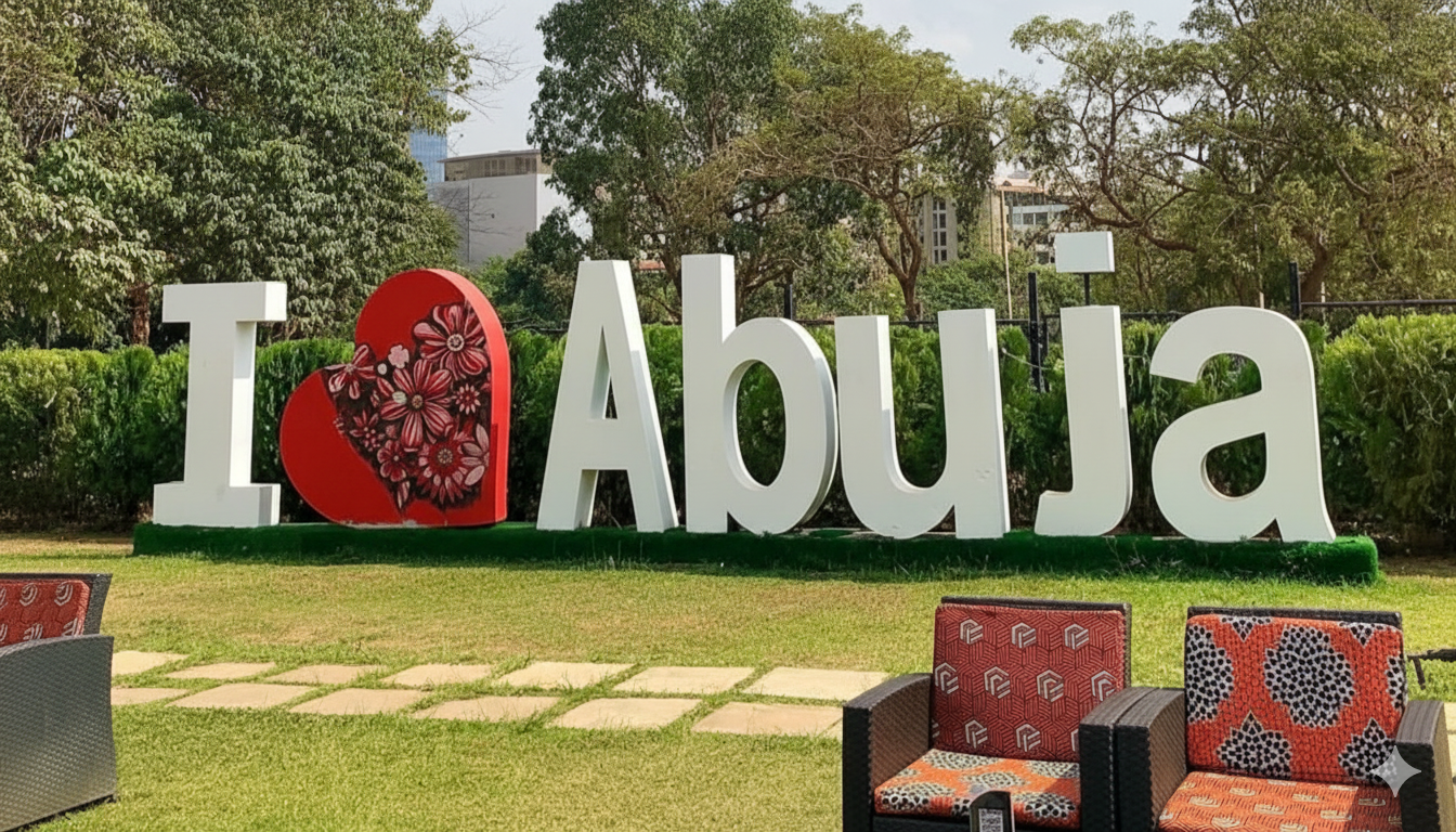I Love Abuja Sign
